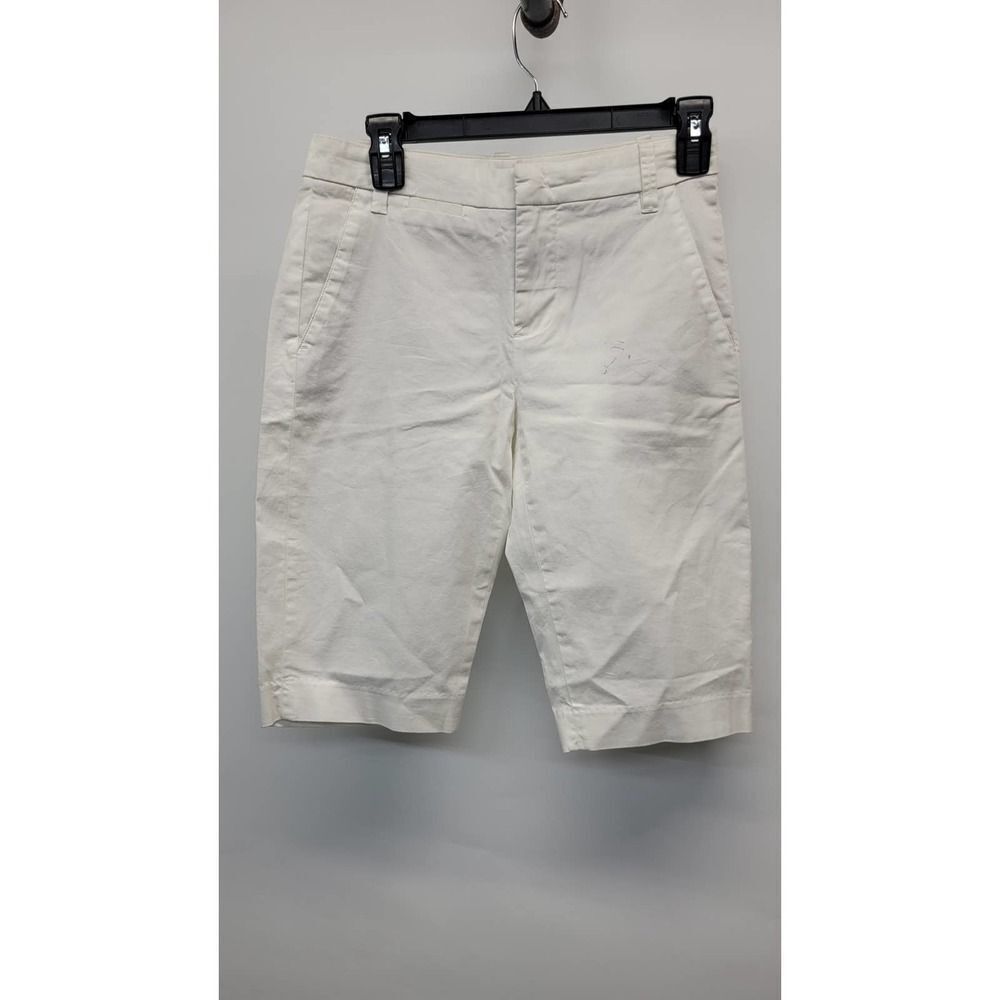 Vince Bermuda White Shorts